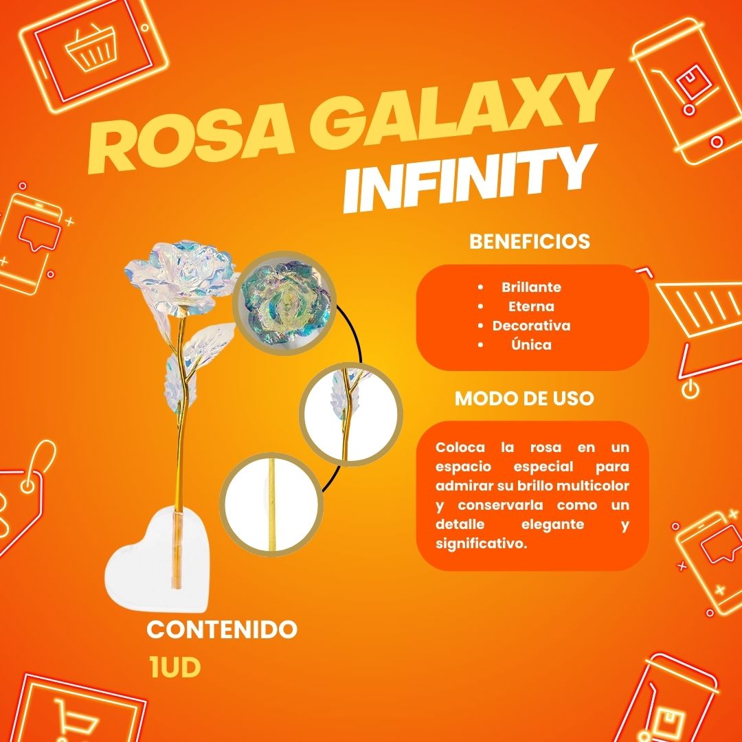 🌹 Rosa infinita 🌹 Caja, Bolsa de regalo | ENVÍO GRATIS