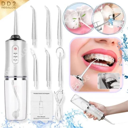 Combo dental Irrigador Bucal + regalo Blanqueador dental SMILEKIT